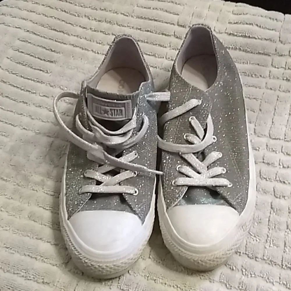 Converse All Star sparkling shoes